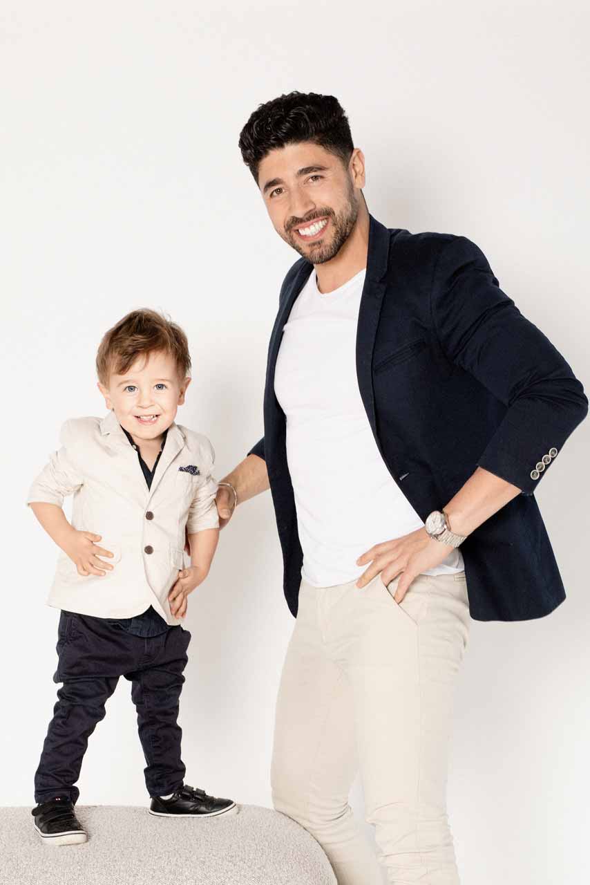 Father and son family photography, Melbourne