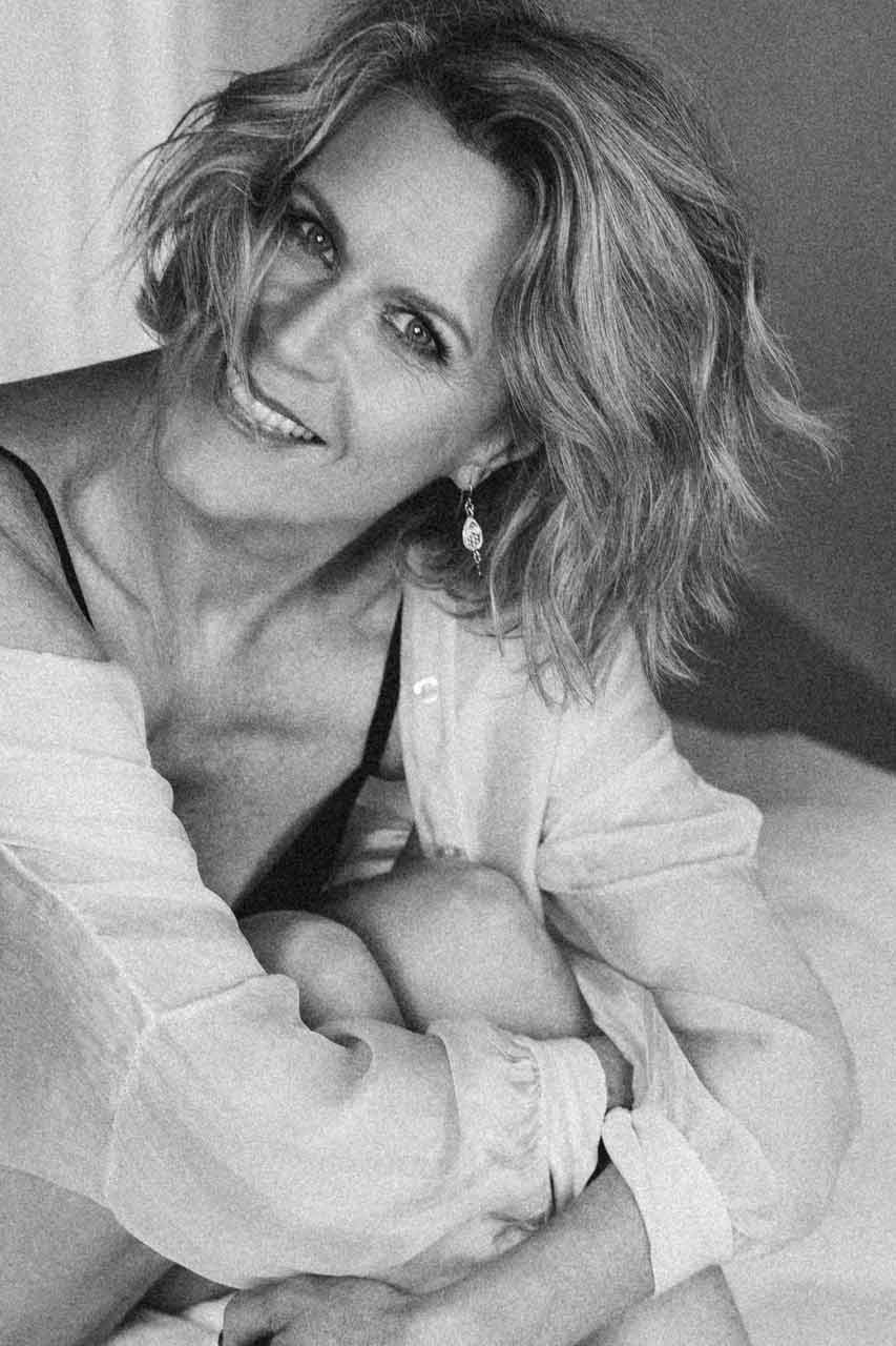 Timeless black and white portrait from the series