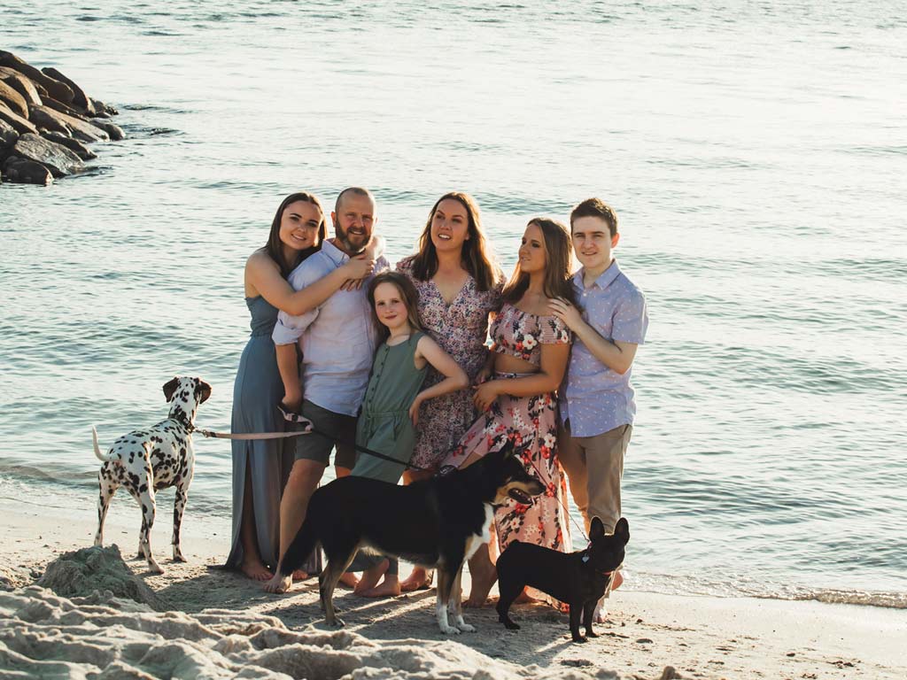 Relaxed Family Photo Session in Bonbeach